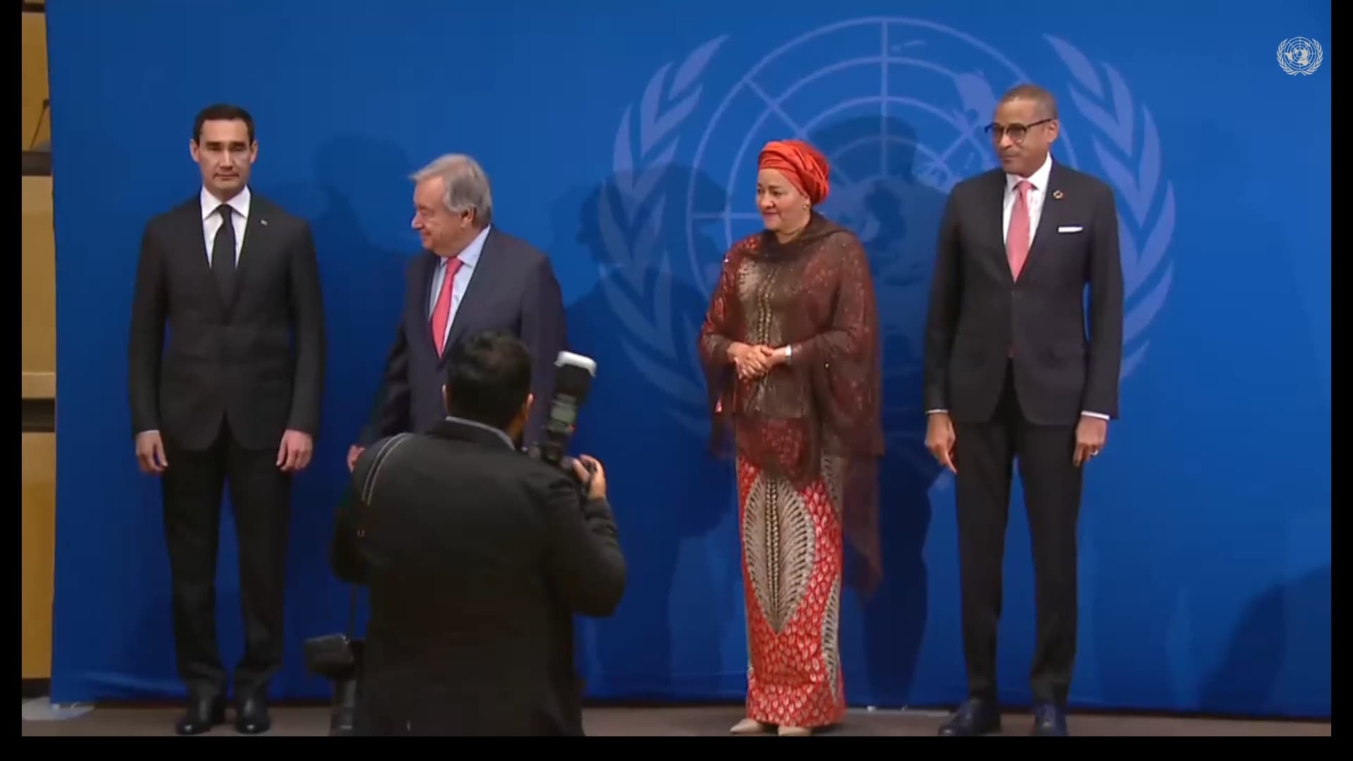 President of Turkmenistan takes part in the plenary session of the UN General Assembly