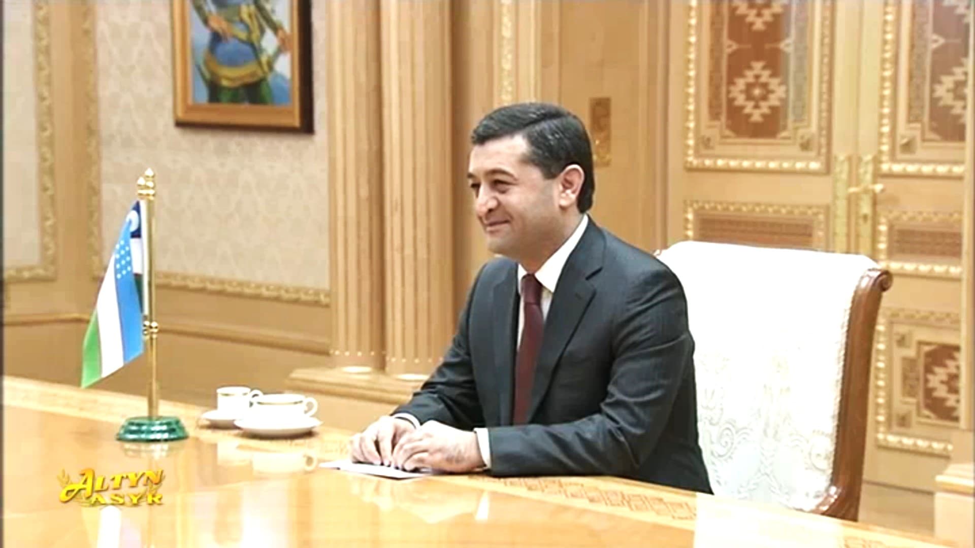 Prezident Serdar Berdimuhamedow Özbegistanyň daşary işler ministrini kabul etdi