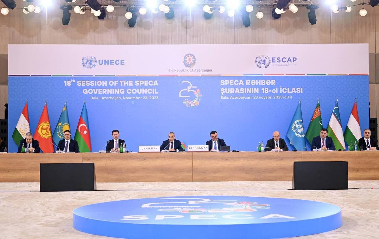 Baku şäherinde SPEKA sammitiniň öňüsyrasynda sebit döwletlerini baglanyşdyrmagyň ýollary maslahatlaşylýar