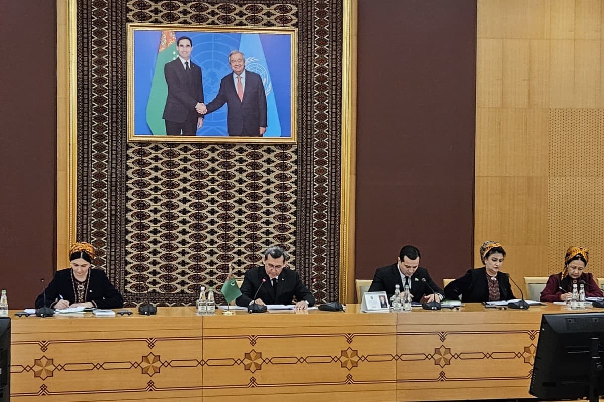 Raşid Meredow BMG-niň düzümleri bilen hyzmatdaşlygyň ulgamlaşdyrylmagynyň möhümdigini belledi