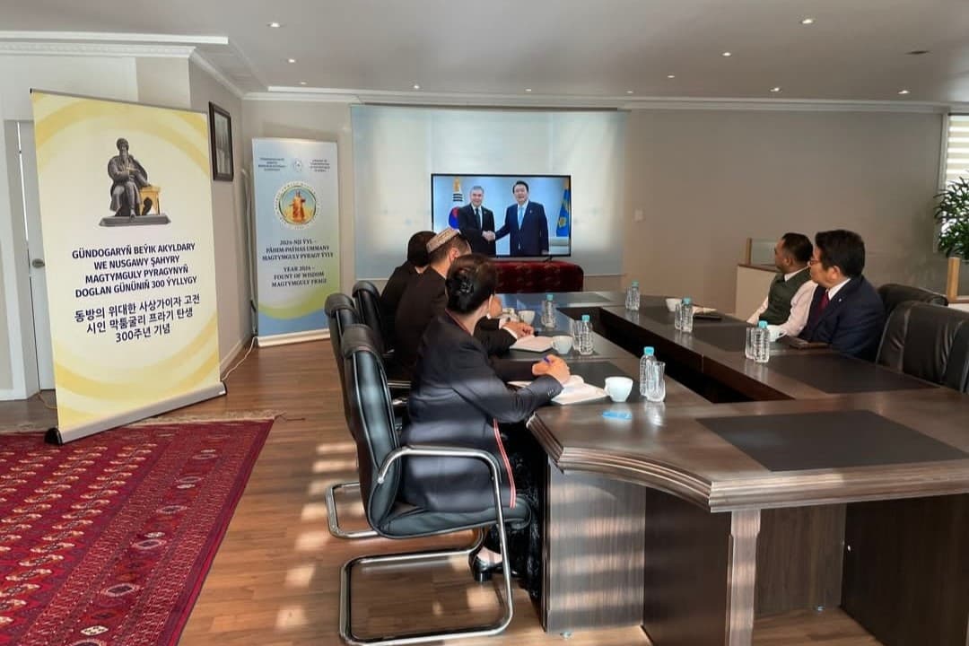 Туркменистан заинтересован в сотрудничестве с корейскими информагентствами