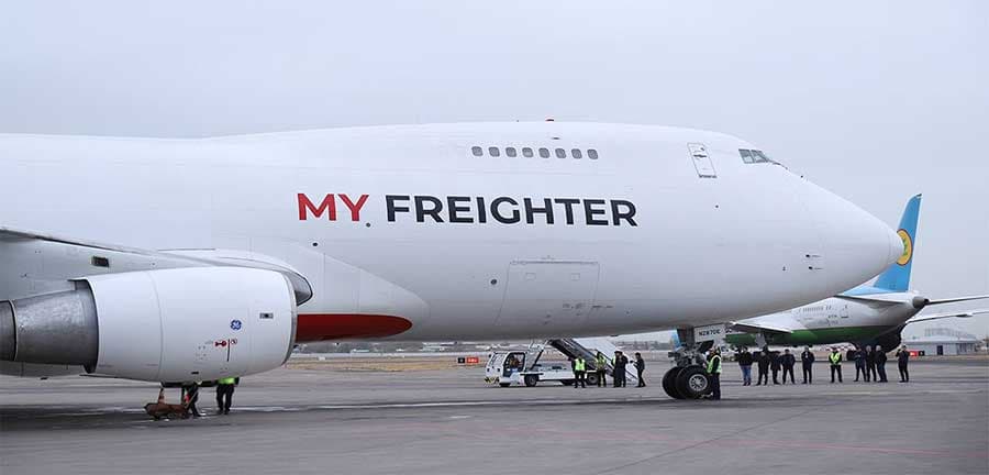 Авиакомпания «MY Freighter» осуществила первый рейс в Туркменабад