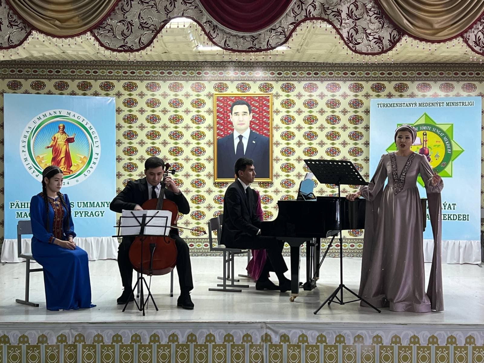 balkanabat-hosts-art-festival-dedicated-anniversary-magtymguly