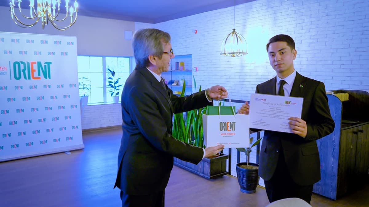 Церемония вручения призов победителям второго тура викторины «Экспортная деятельность»