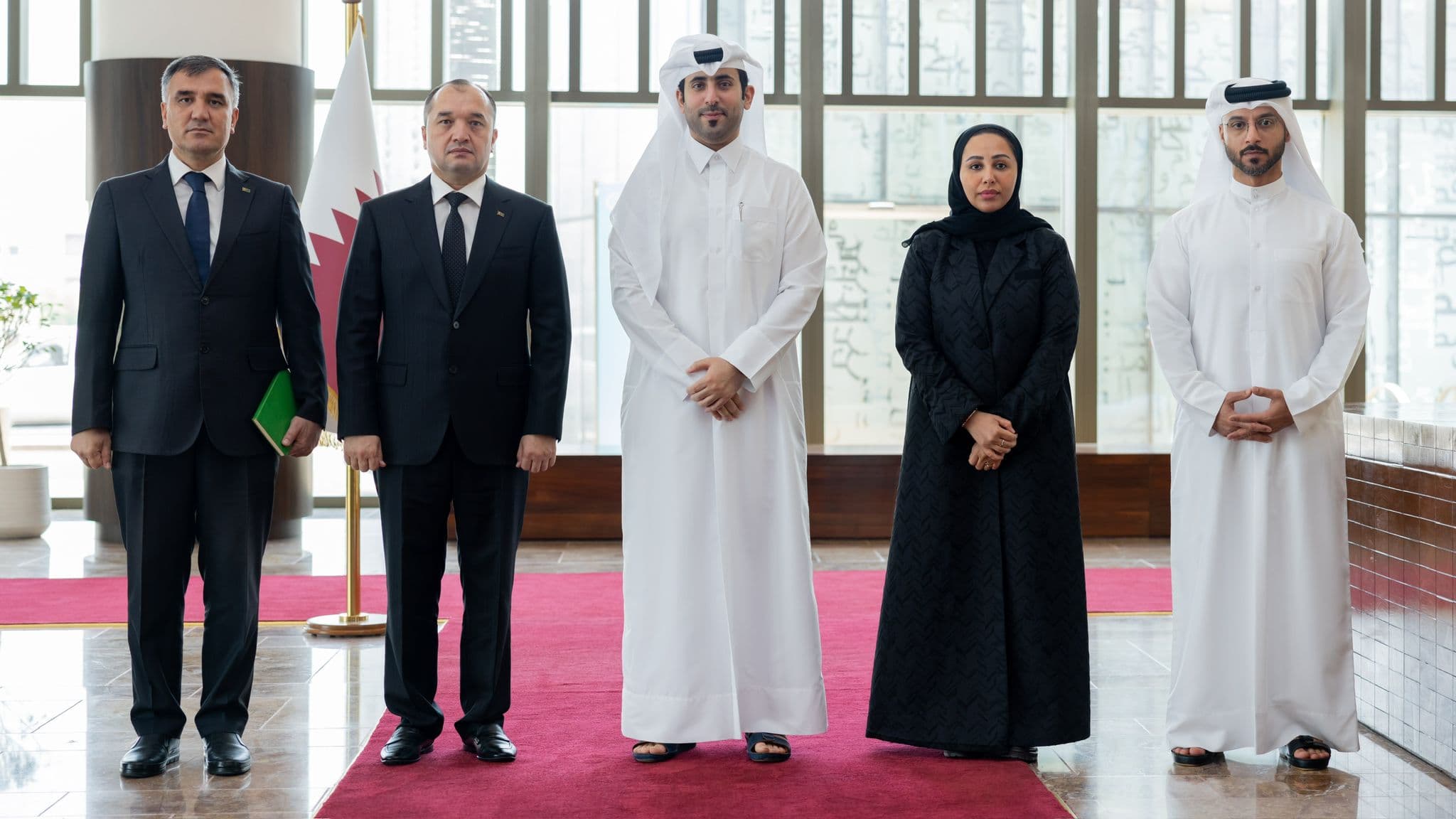 Meeting of the Ambassador of Turkmenistan with the Secretary General of the National Archives of the State of Qatar