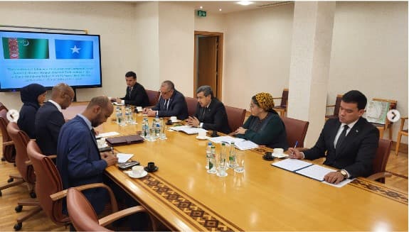 Türkmenistan we Somali Respublikasy bilim pudagyndaky hyzmatdaşlygy ara alyp maslahatlaşdylar