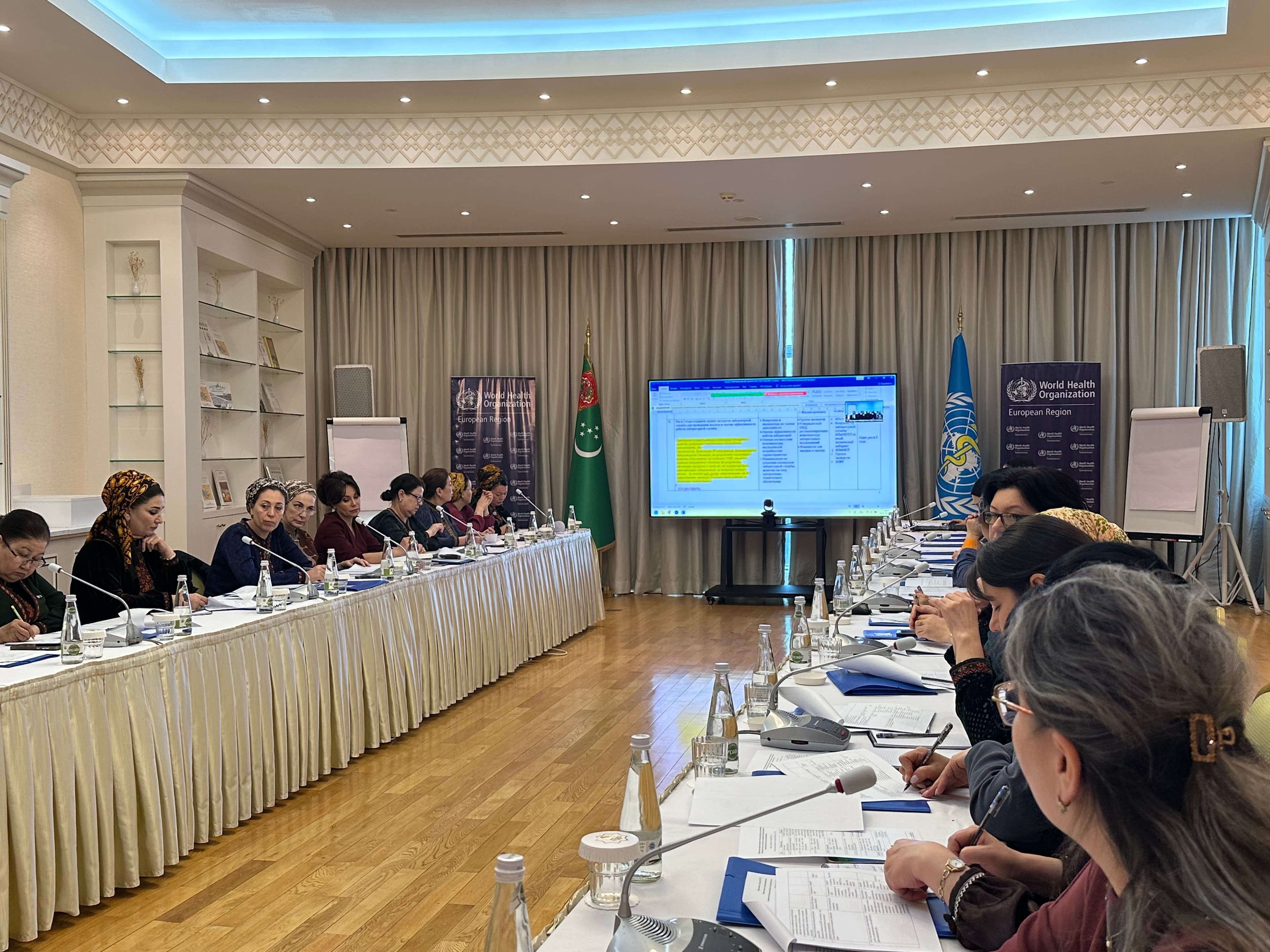 progress-development-laboratory-services-healthcare-sector-turkmenistan-discussed