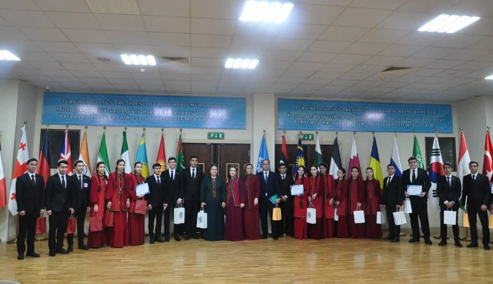Türkmenistan we BMG - işjeň hyzmatdaşlygyň 33 ýyllygy mynasybetli HGI-de bäsleşik geçirildi▶️