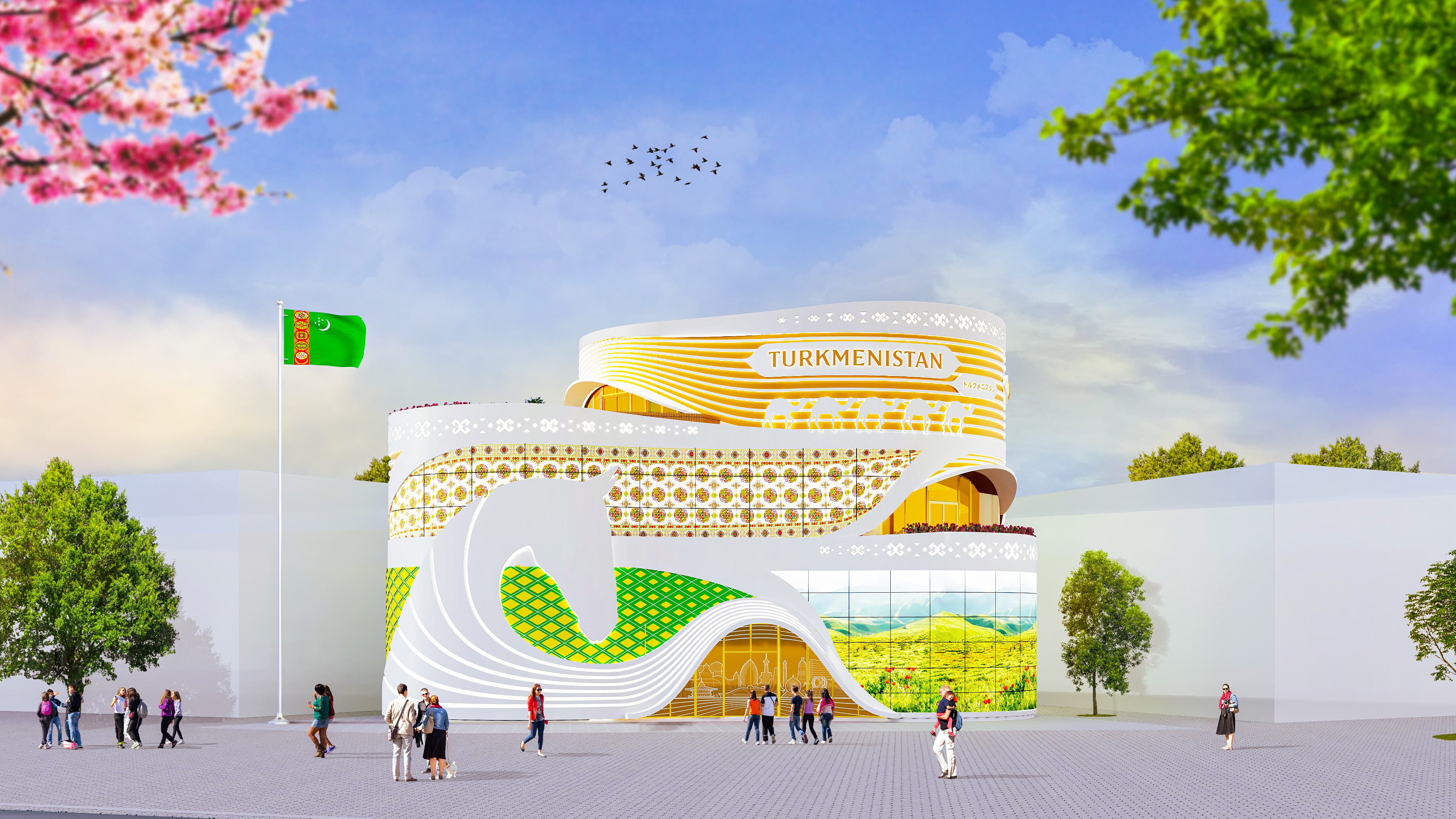 turkmenistan-pavilion-expo-2025-osaka-will-unite-tradition-and-modernity
