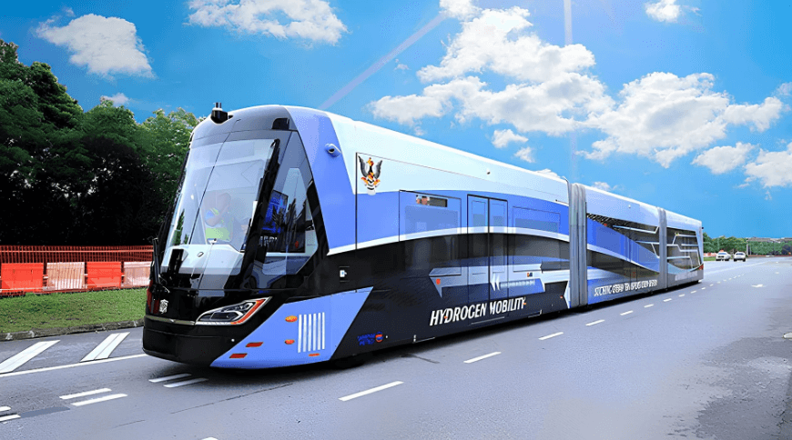 japan-launches-fuji-tram-trackless-magnetic-based-transportation-system