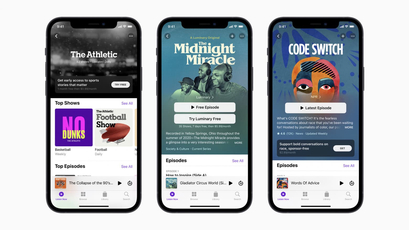Apple Podcasts celebrates 20 years: from iTunes to a standalone service and a top 20 shows list