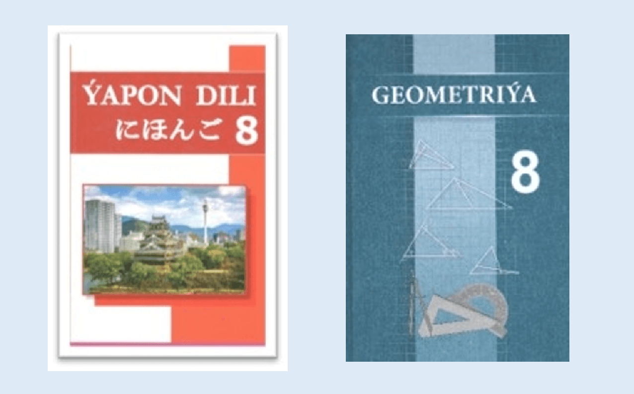 new-textbooks-geometry-and-japanese-language-has-been-published-8th-grade-students-turkmenistan
