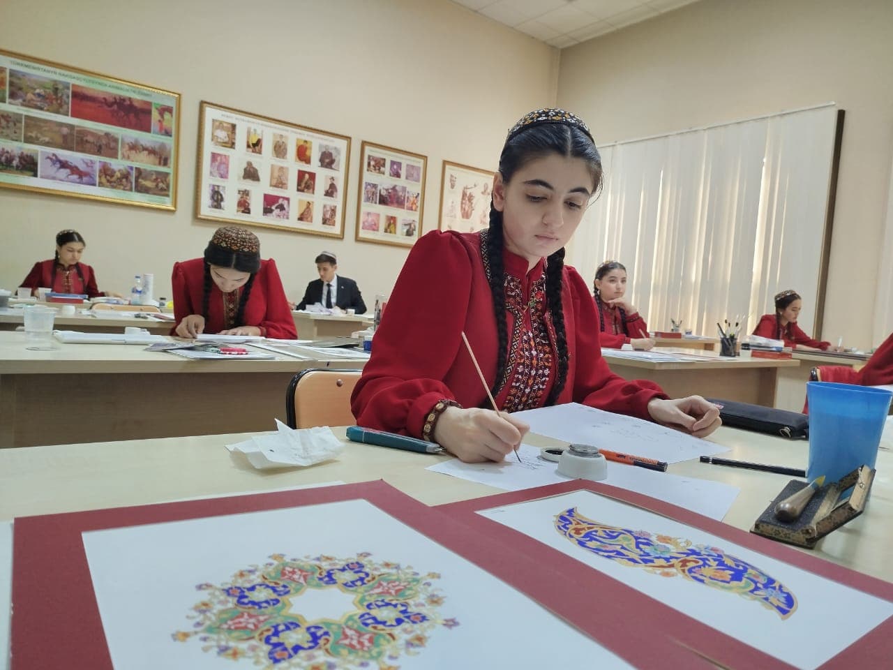 workshops-iranian-miniature-and-gilding-art-be-held-ashgabat