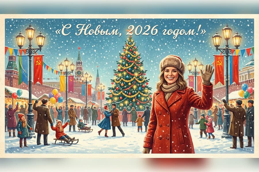 vintage-postcard-one-minute-how-create-new-year-photo-soviet-style-using-ai