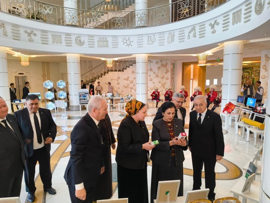 unesco-chair-was-opened-international-science-and-technology-park-academy-sciences-turkmenistan