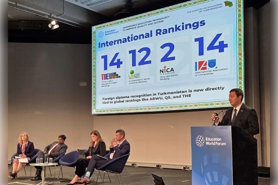 Digital Education: Turkmenistan Presented New Technologies at a Forum in London