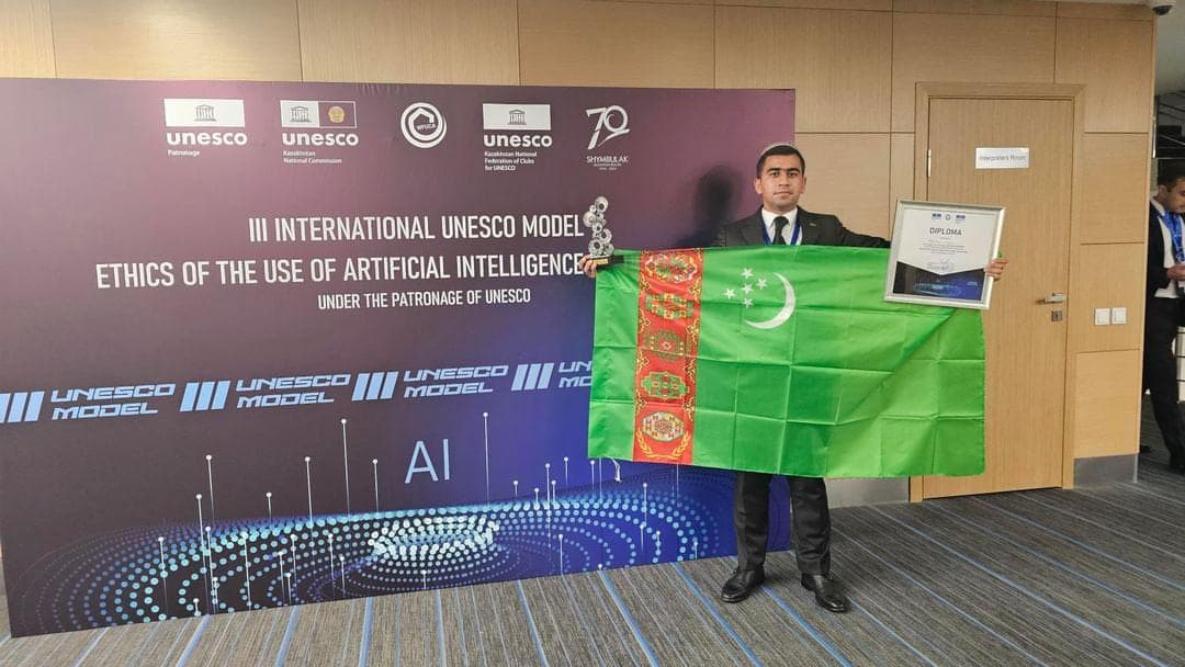 Students from 52 countries participated in the third UNESCO international model “Ethics of using Artificial Intelligence in Education” from 12 to 14 August in Almaty.