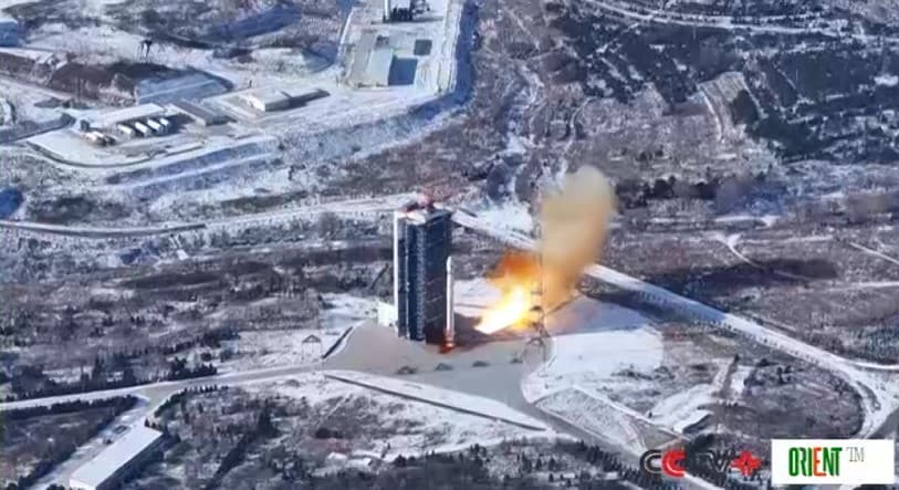 Китай запустил новый спутник