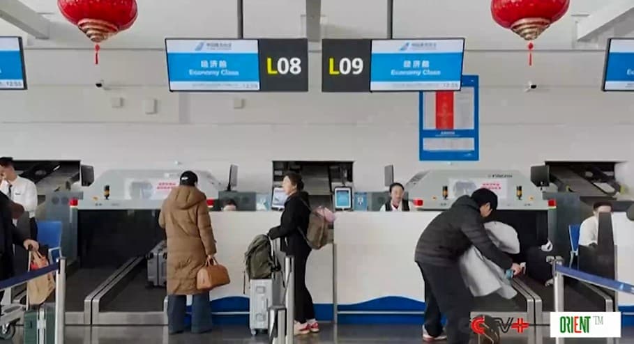 В феврале пассажиропоток гражданской авиации Китая вырос на 11 %