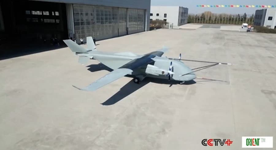 Первый китайский беспилотный логистический самолет весом 7 тонн готов к первому полету