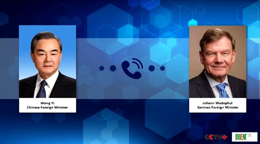 Китай и Германия договорились усилить стратегическое взаимодействие на фоне кризиса в Иране
