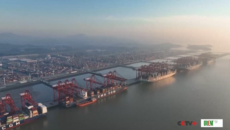 В порту Нинбо‑Чжоушань зафиксирован резкий рост грузооборота за январь–февраль