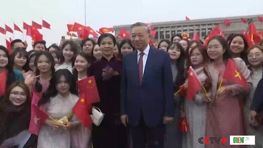 Vietnam's top leader To Lam arrives in Beijing for state visit