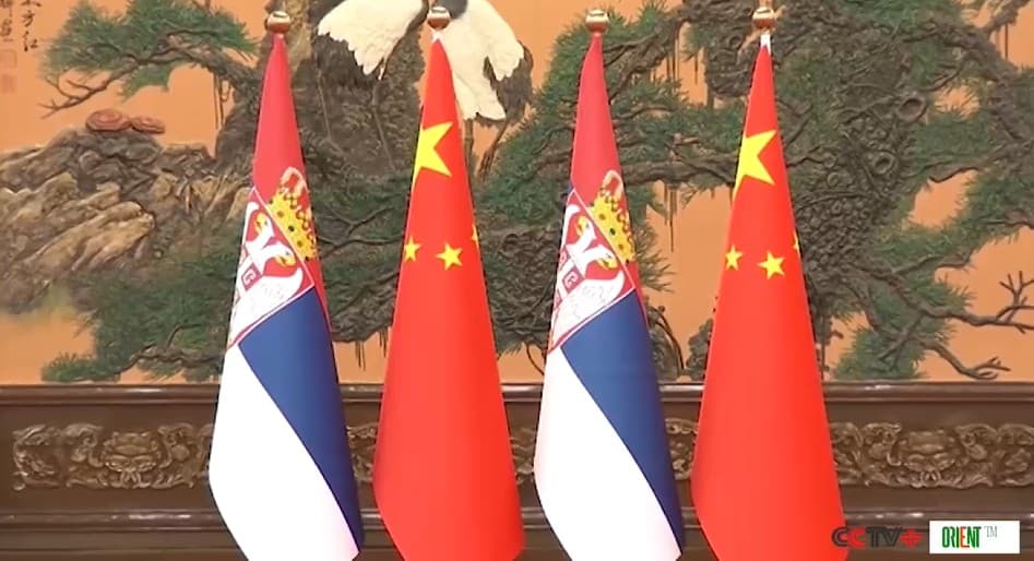 Xi holds talks with Serbian president