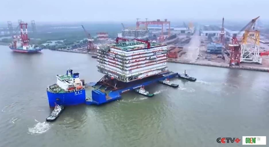 China Launches World’s Largest Offshore Power Conversion Station, the “Heart of Offshore Wind Power”. 25,000 Tons, ±500 kV and 2,000 MW — a New Era of Power Transmission