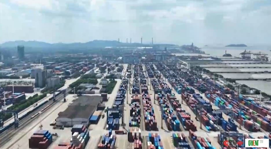 China Handled 18.17 Billion Tons of Cargo in Four Months. Container Throughput Up 7.2 Percent, Passenger Traffic Up 2.1 Percent
