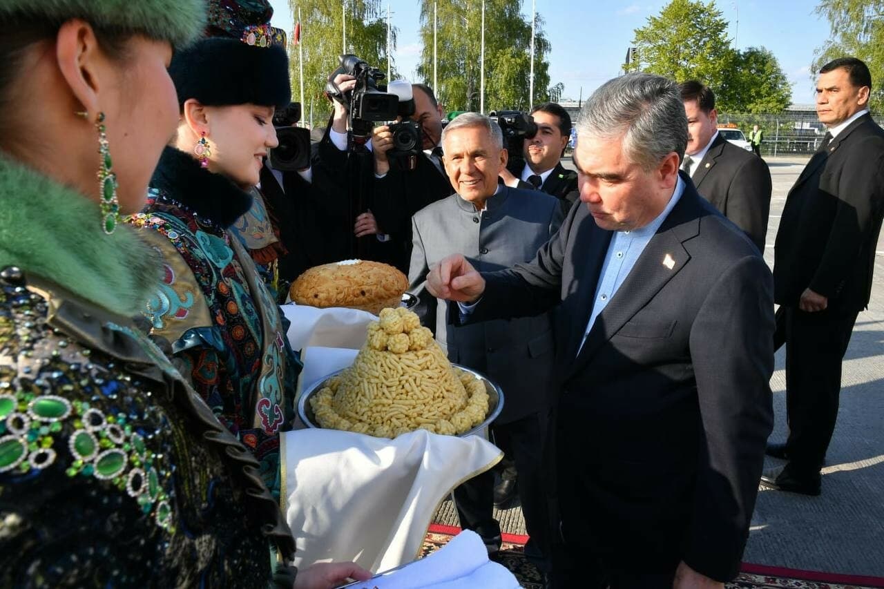 Председатель Халк Маслахаты Туркменистана прибыл в Казань