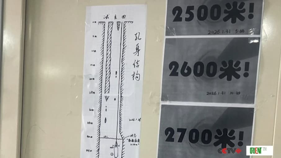 Hytaý Antarktidada 3413 metr çuňlukda gyzgyn suw bilen guýyny burawlap, dünýä rekordyny goýdy