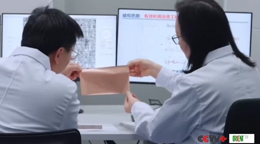 China achieves breakthrough in developing high-performance super thin copper foil material