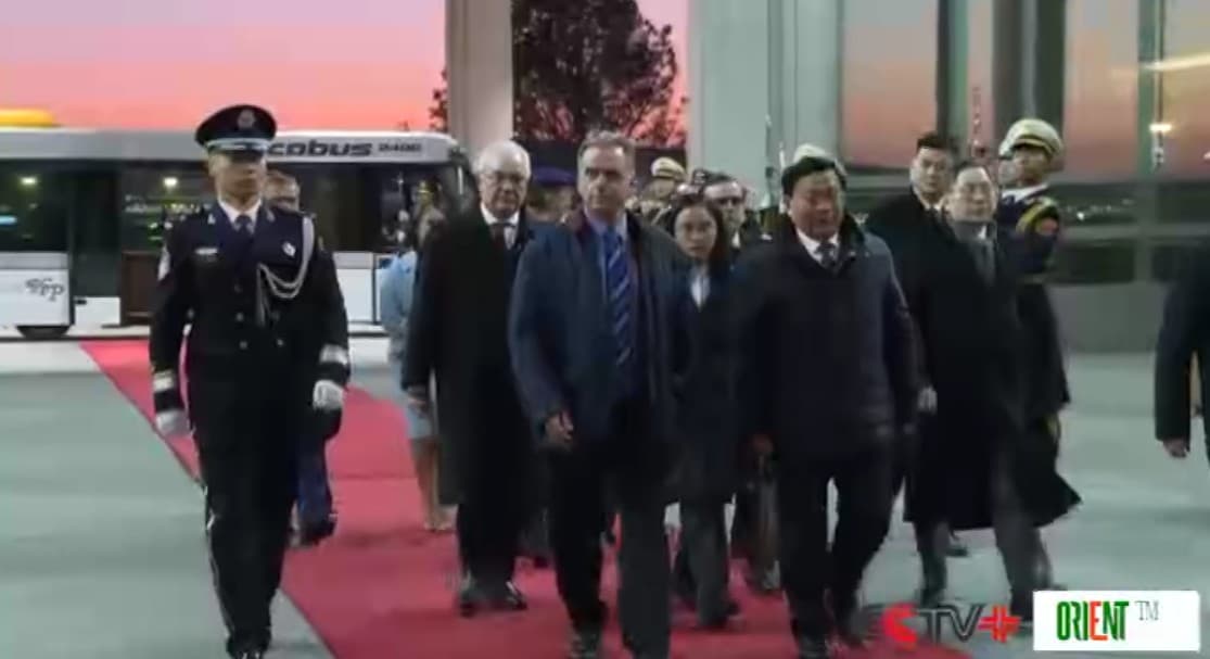 Uruguayan president arrives in Beijing for state visit