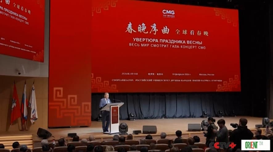 CMG 2026 Spring Festival Gala broadcast promoted at event in Russia