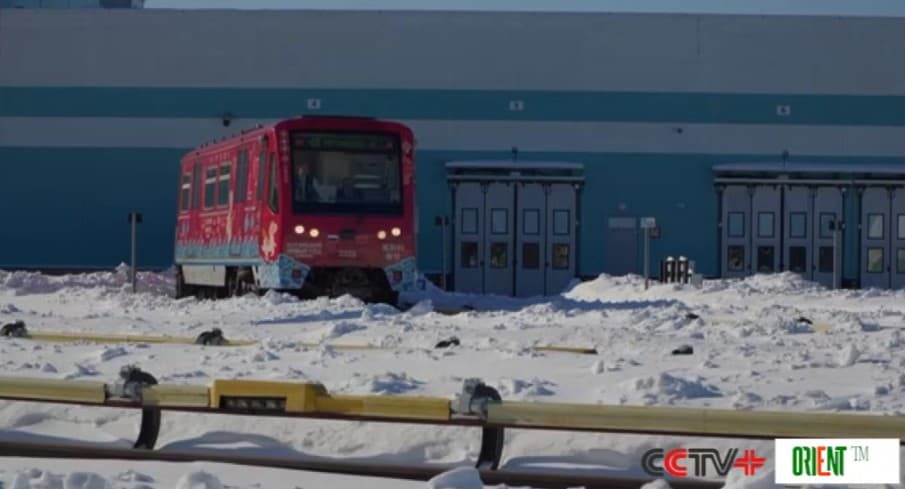 Russia launches themed train to mark Chinese New Year
