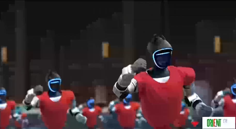 Unitree's humanoid robots perform martial arts at Beijing's Temple of Heaven