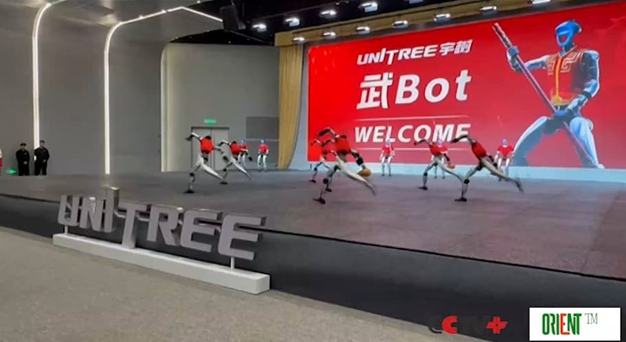 German chancellor watches robot martial arts performance at China's Unitree