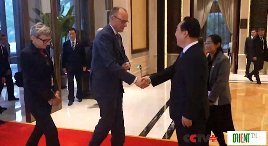 German chancellor concludes China trip with tech firm visits in Hangzhou