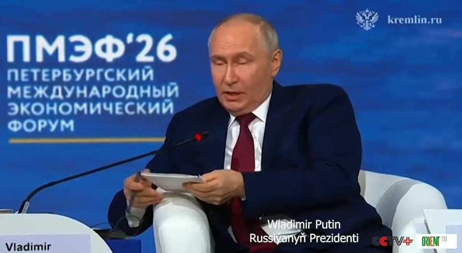 Putin PHYF-da: Russiýa deňhukukly hyzmatdaşlyga açyk we täze araçylary islemeýär