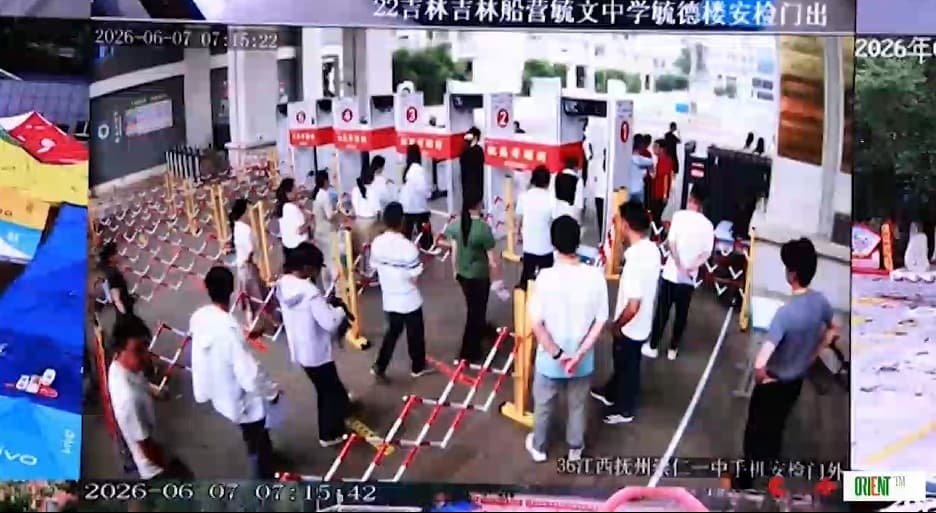 12.9 Million Exam Takers, 348,000 Exam Rooms and a Lifetime Test. How China Holds the Gaokao in the Rain and for the Blind