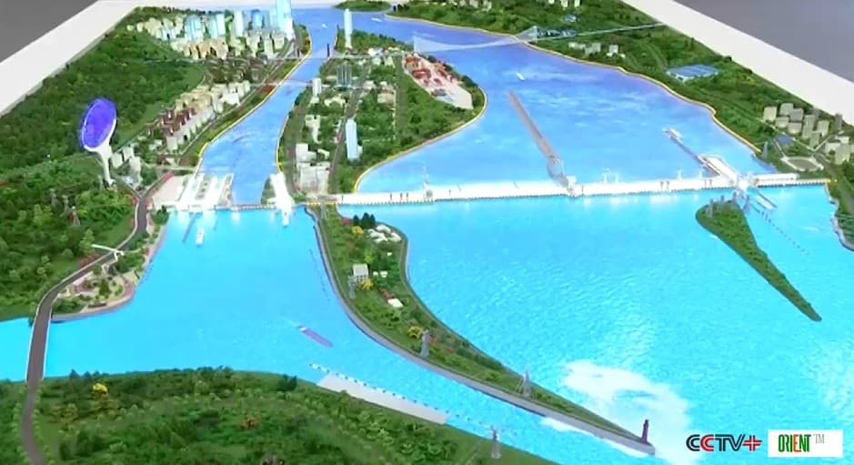 China breaks ground on giant waterway project: new lock to triple gorges capacity nearly doubles to 336 million tons per year