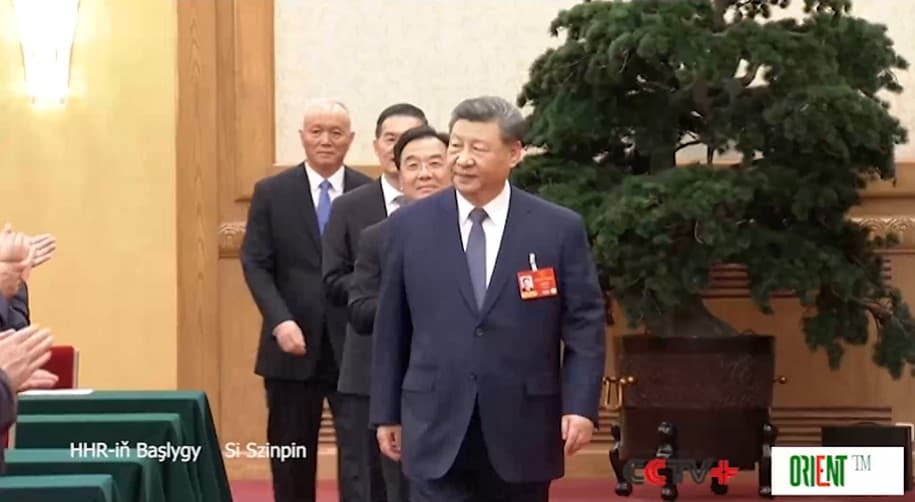 Xi takes part in deliberation at annual national legislative session