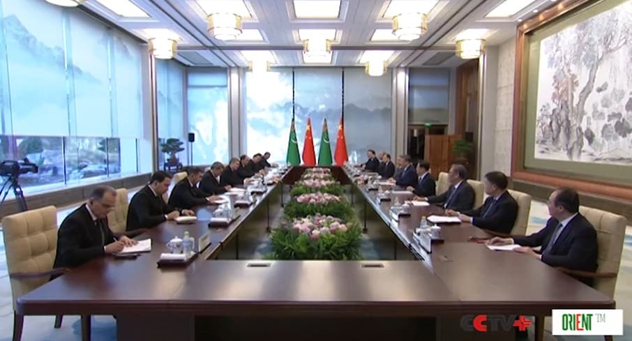 Xi says China ready to share development opportunities, build new pattern of all-round cooperation with Turkmenistan