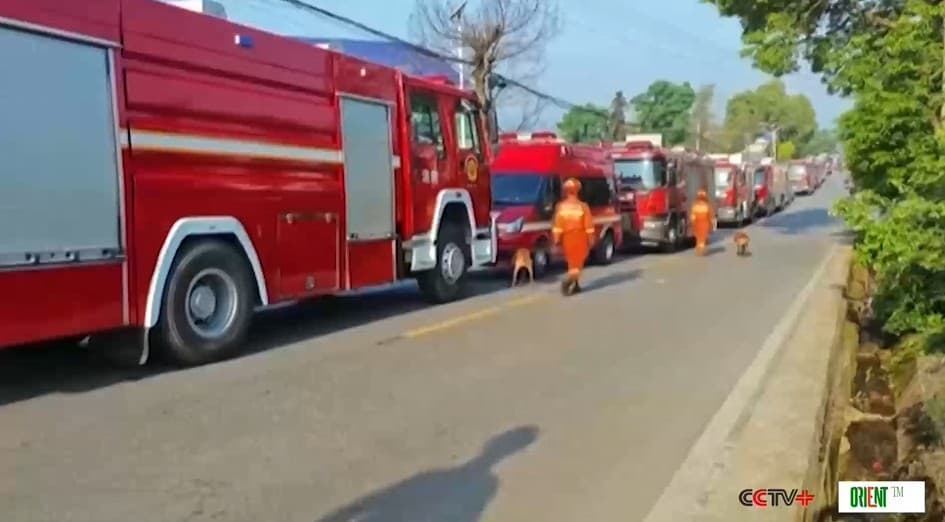 Merkezi Hytaýda feýerwerk zawodynda partlama: Si Szinpin adamlary halas etmek üçin ähli güýçleri jemlemegi buýurdy