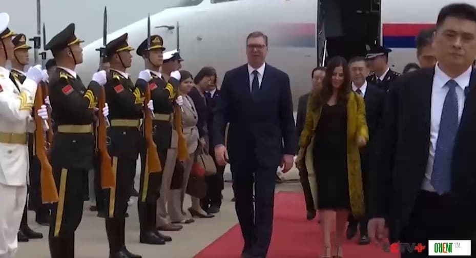 Президент Сербии Александр Вучич прибыл в Пекин с госвизитом в Китай