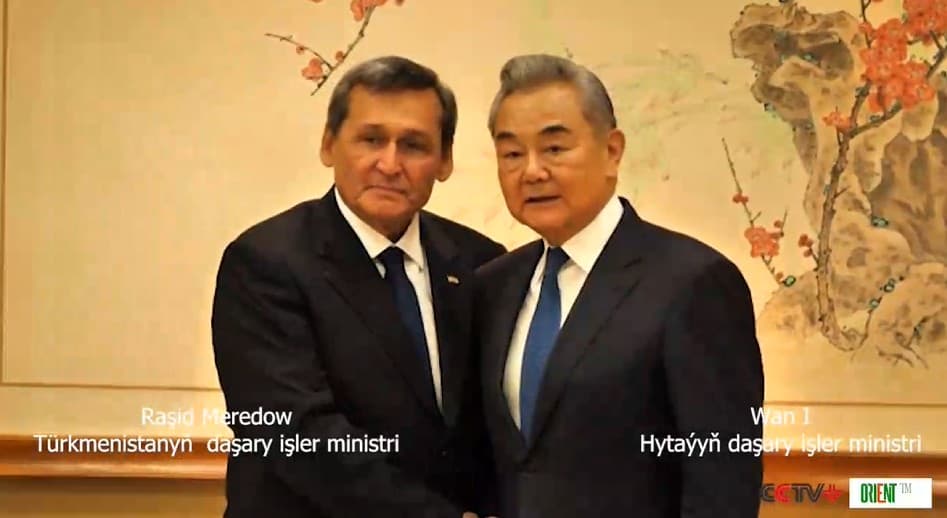 Wang Yi: China Ready to Cooperate with Turkmenistan on Major Projects and Strengthen Bilateral Ties