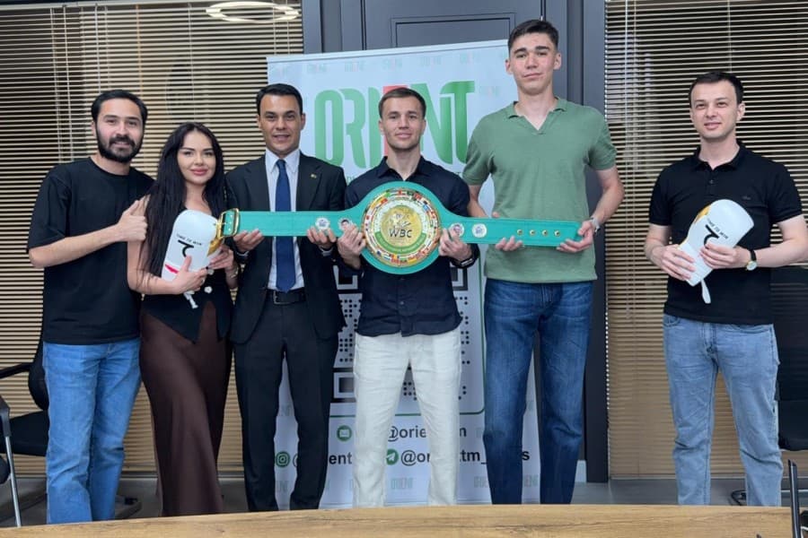 WBC Eurasia Champion Khursand Imankuliev Is a Guest at ORIENT