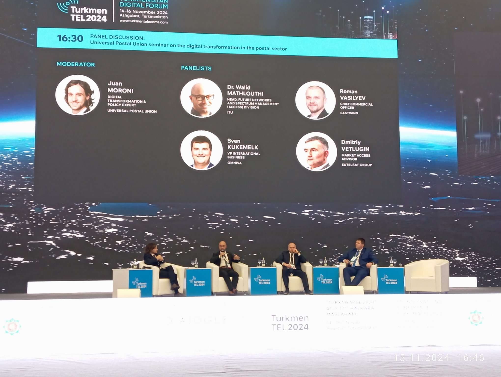 Turkmentel-2024: digitalization, satellite technologies and inclusive communities ▶️