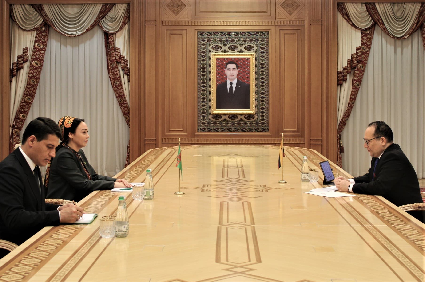 ambassador-republic-colombia-has-been-accredited-ashgabat